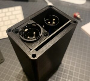 3D printet, trafo box